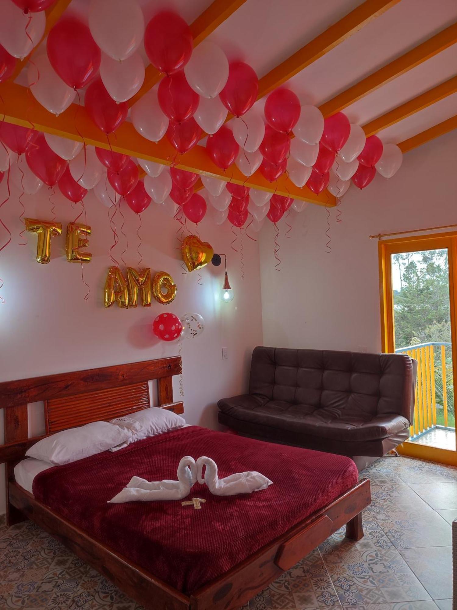 Alegria Hostel Boutique Guatape Ruang foto